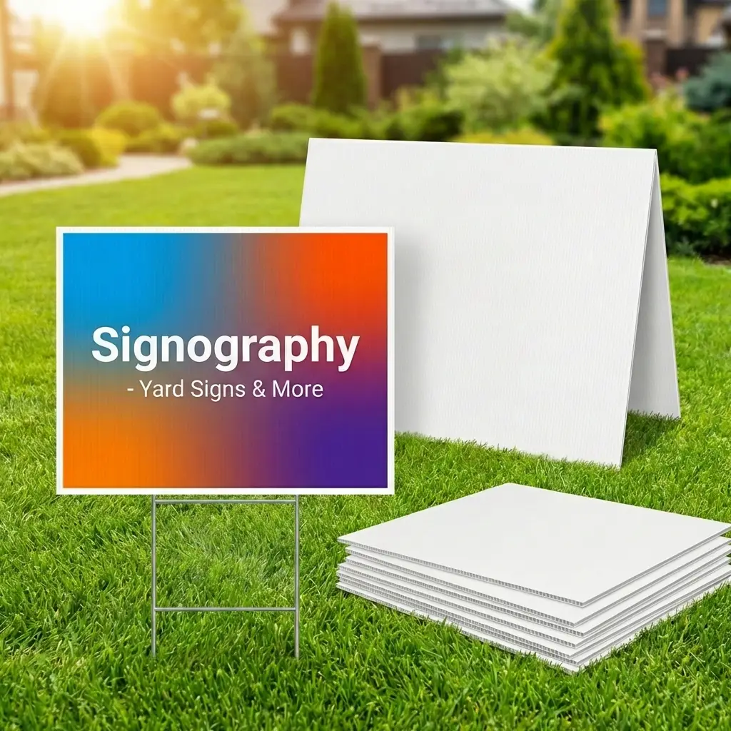 Coroplast Signs & Yard Signs