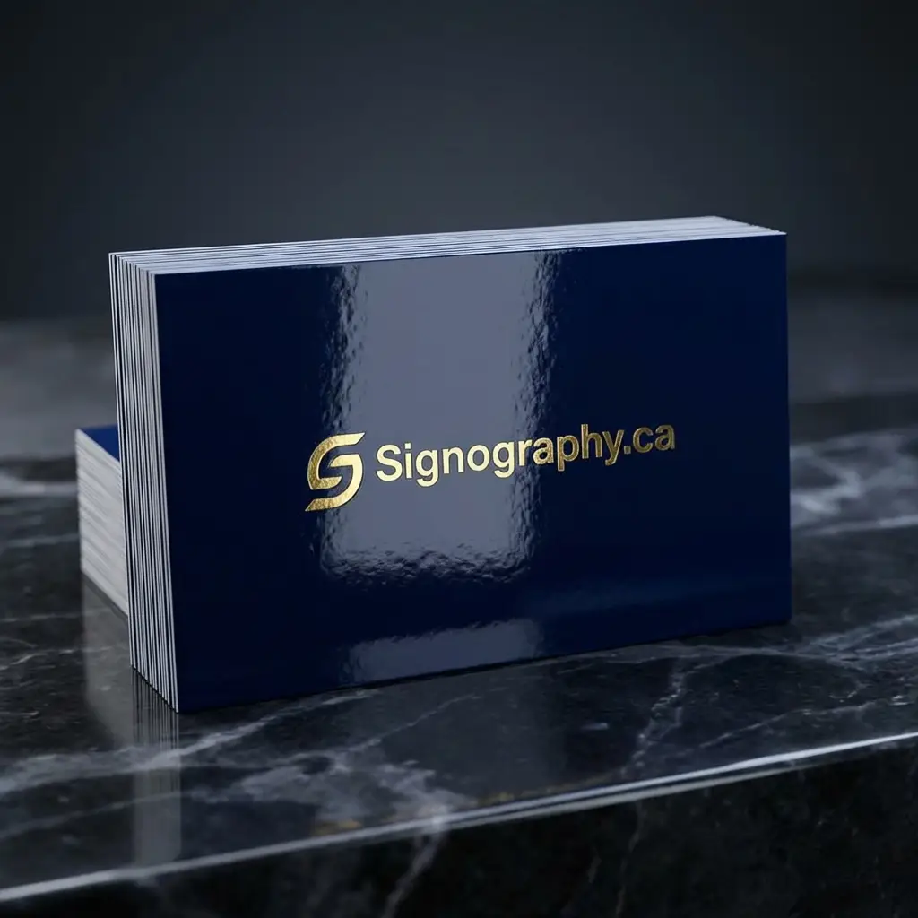 Glossy Business Cards