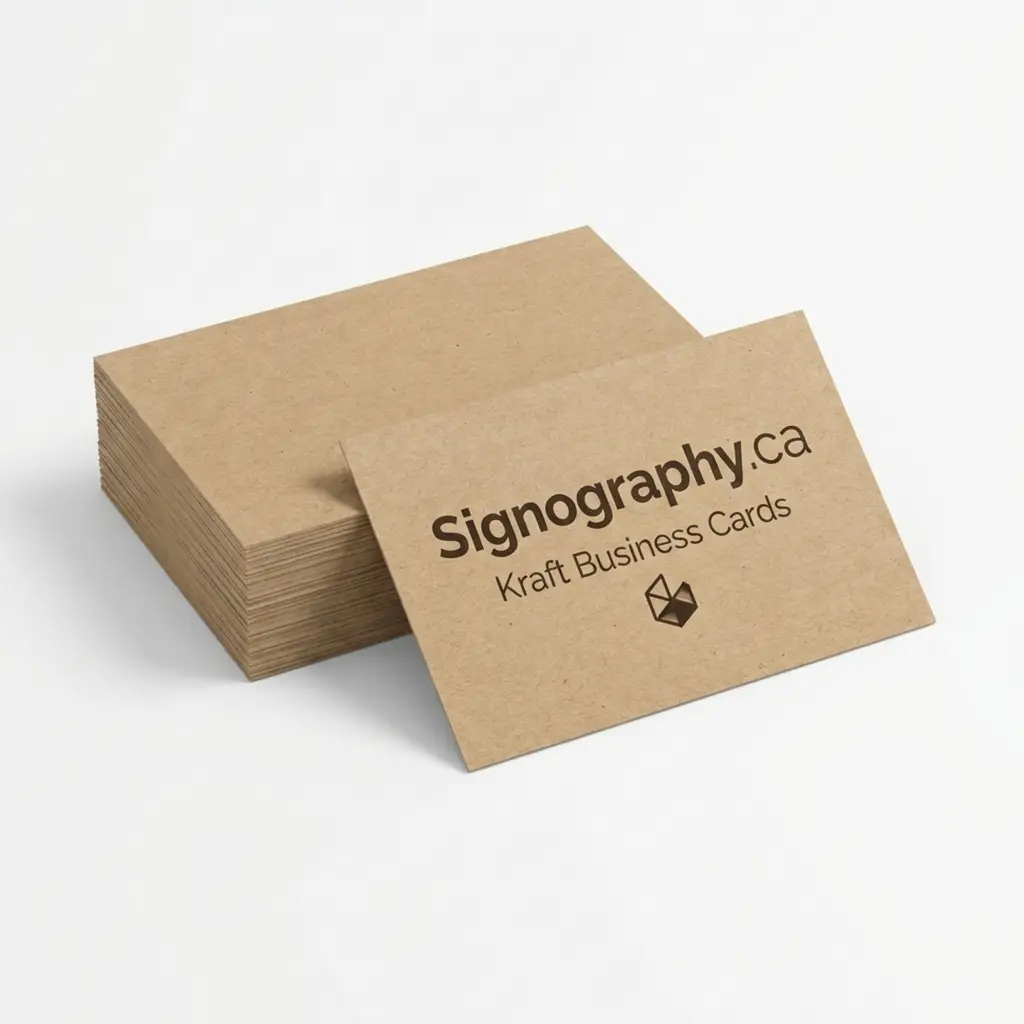 Kraft Business Cards