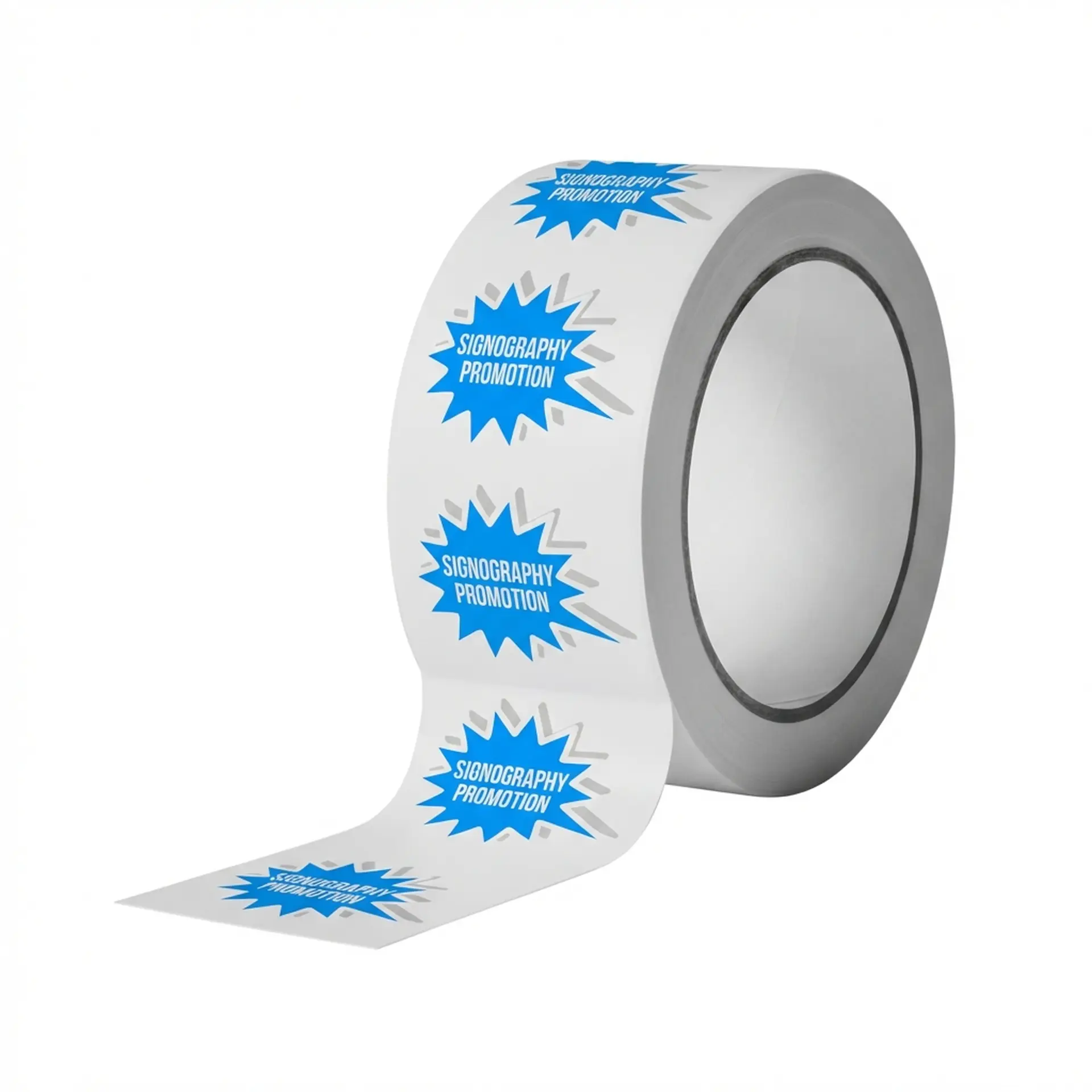 Paper Roll Labels printed on rolls