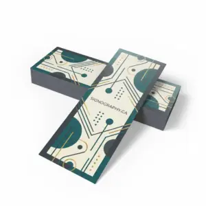 Bookmark 10PT Matte Finish stack