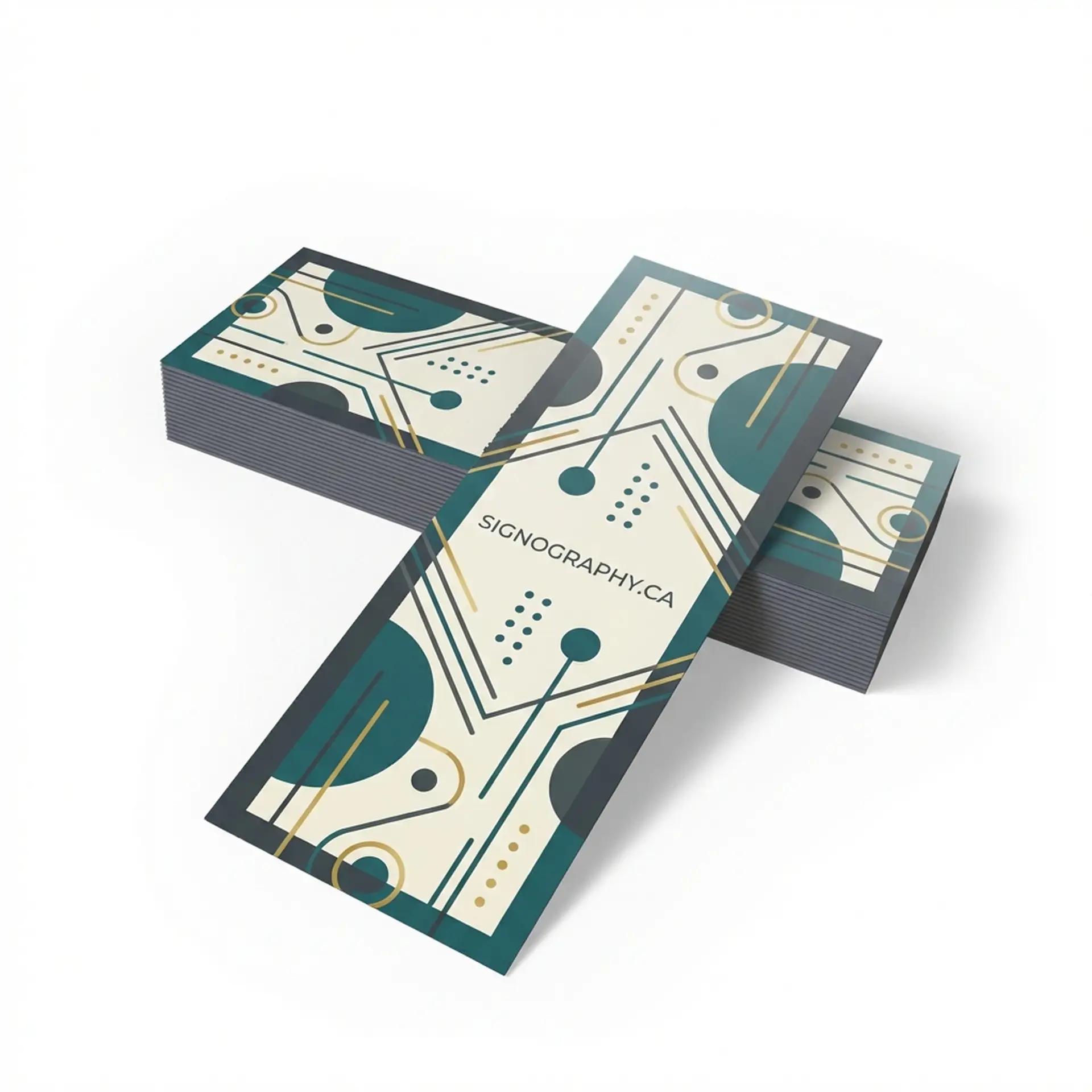 Bookmark 10PT Matte Finish stack