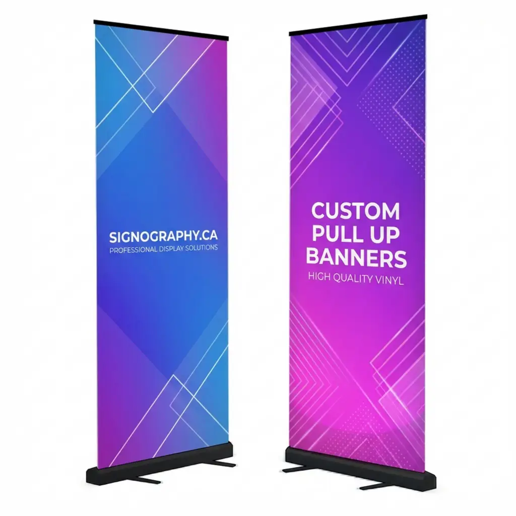 Retractable Banners – Black Base
