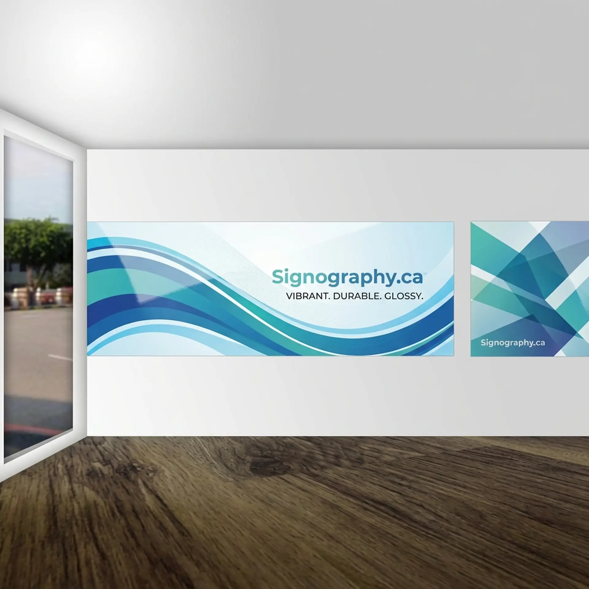 Glossy Adhesive Vinyl Roll