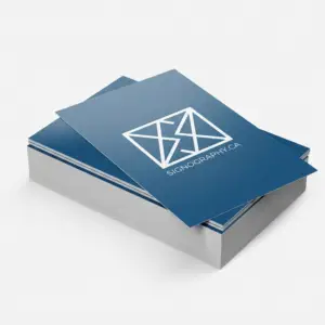 Business cards 18pt Matte / Silk Lamination — hero image