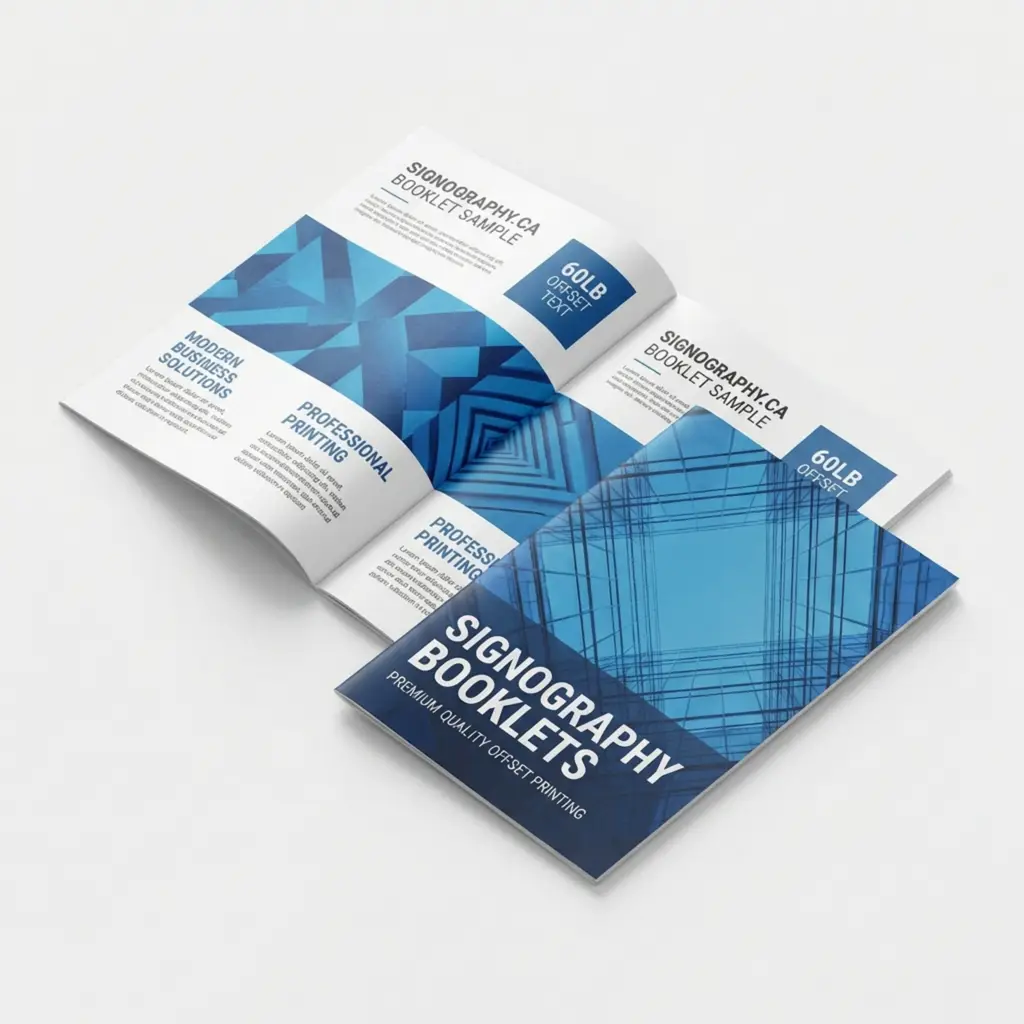 Offset Booklets 8.5 x 11 – 60lb