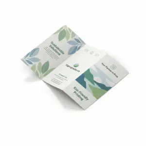Brochures 80lb Enviro Uncoated stack