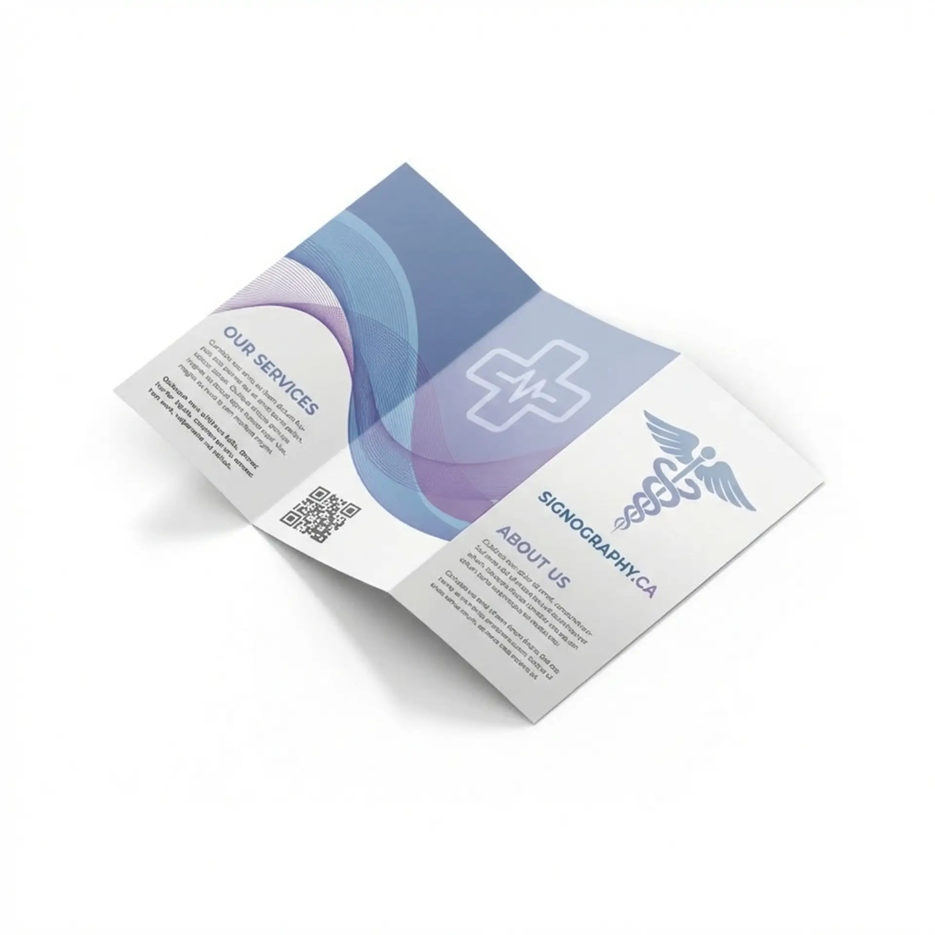 Brochures 100lb + Matte Finish