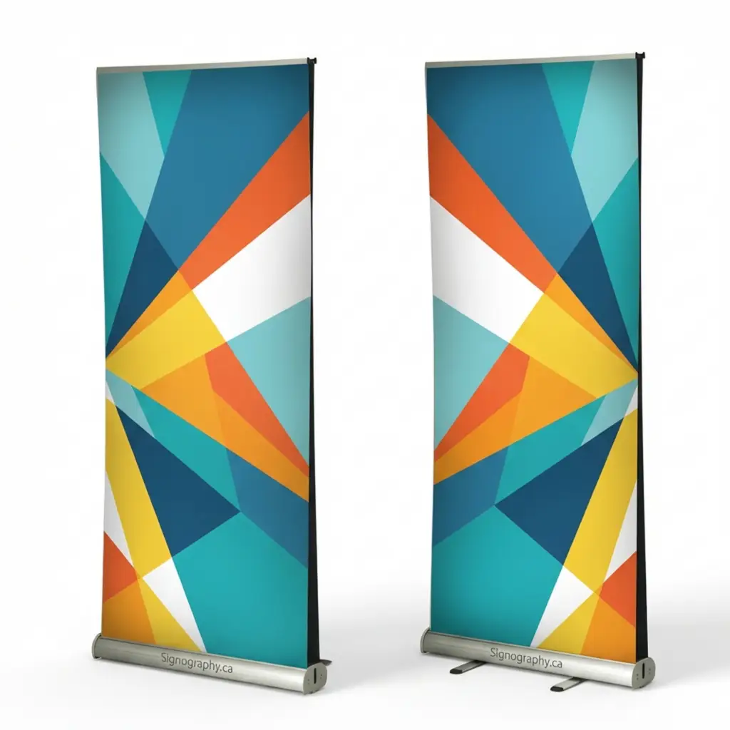 Retractable Banners – Double-Sided