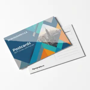 Postcards 18PT Gloss Lamination stack