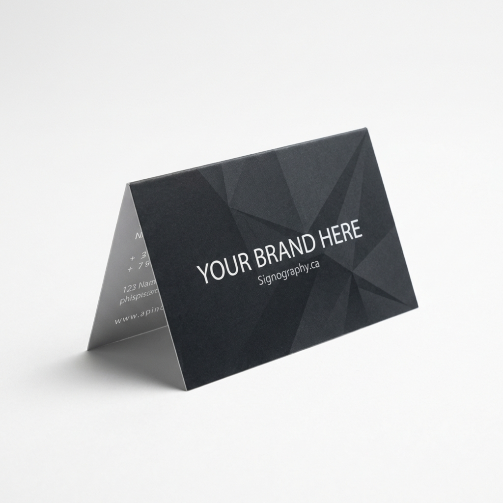 Folded Business Cards – Enviro