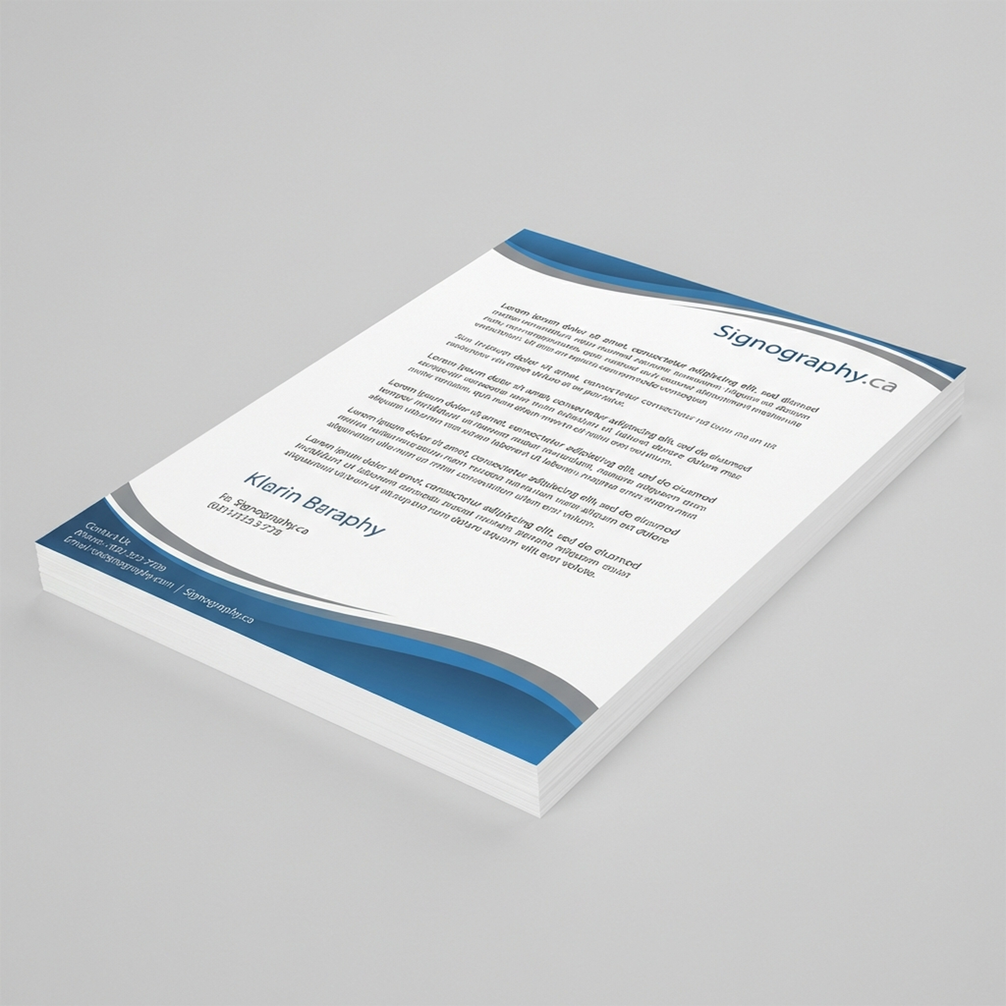 Letterheads 60LB Uncoated — hero image