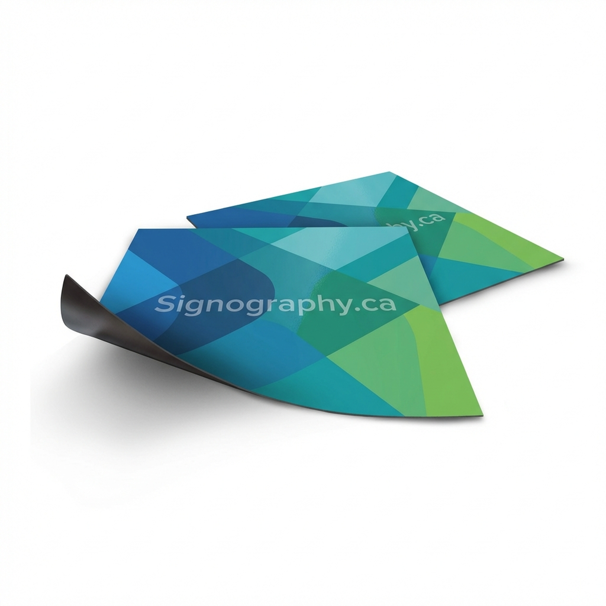 14PT custom printed magnet stack