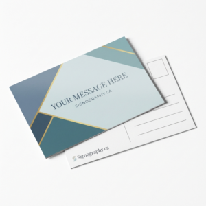 10pt Matte Finish Postcards Stack