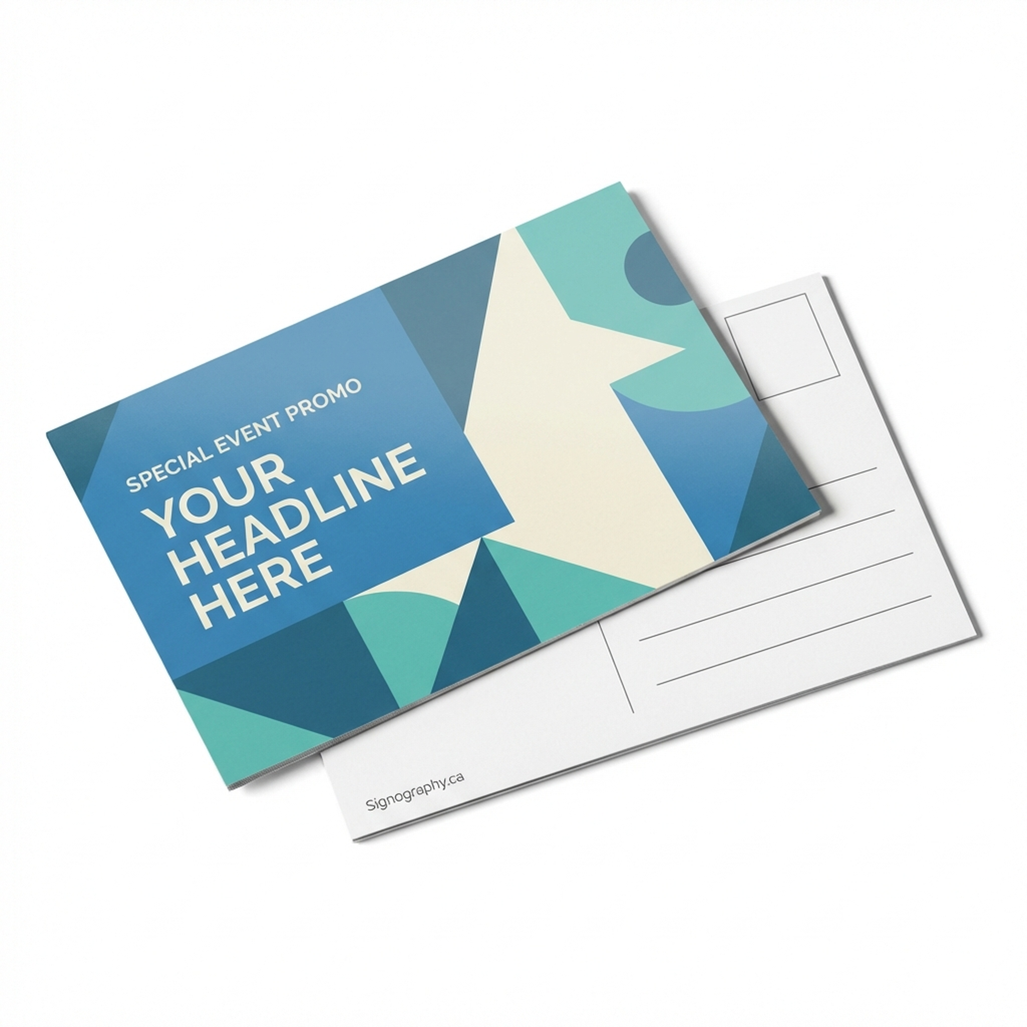 Stack of 16pt Matte Finish Postcards