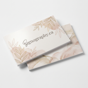 Pearl Paper Postcards with metallic shimmer finish