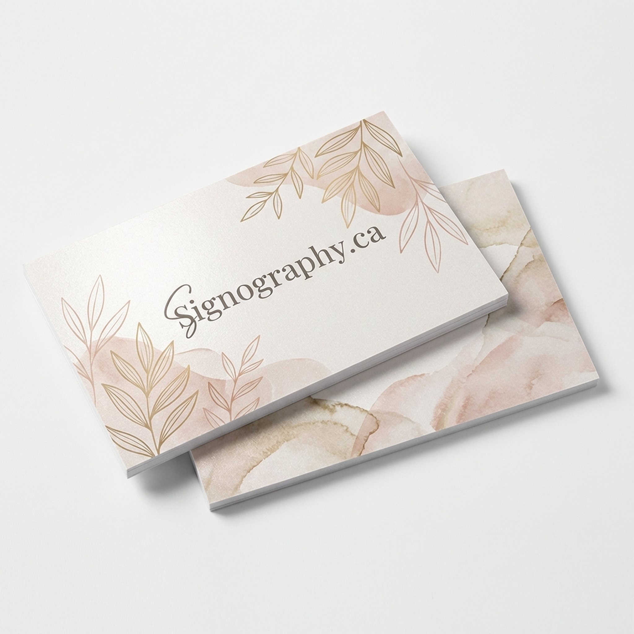 Pearl Paper Postcards with metallic shimmer finish