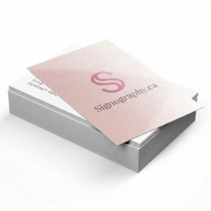 Pearl Business Cards Stack