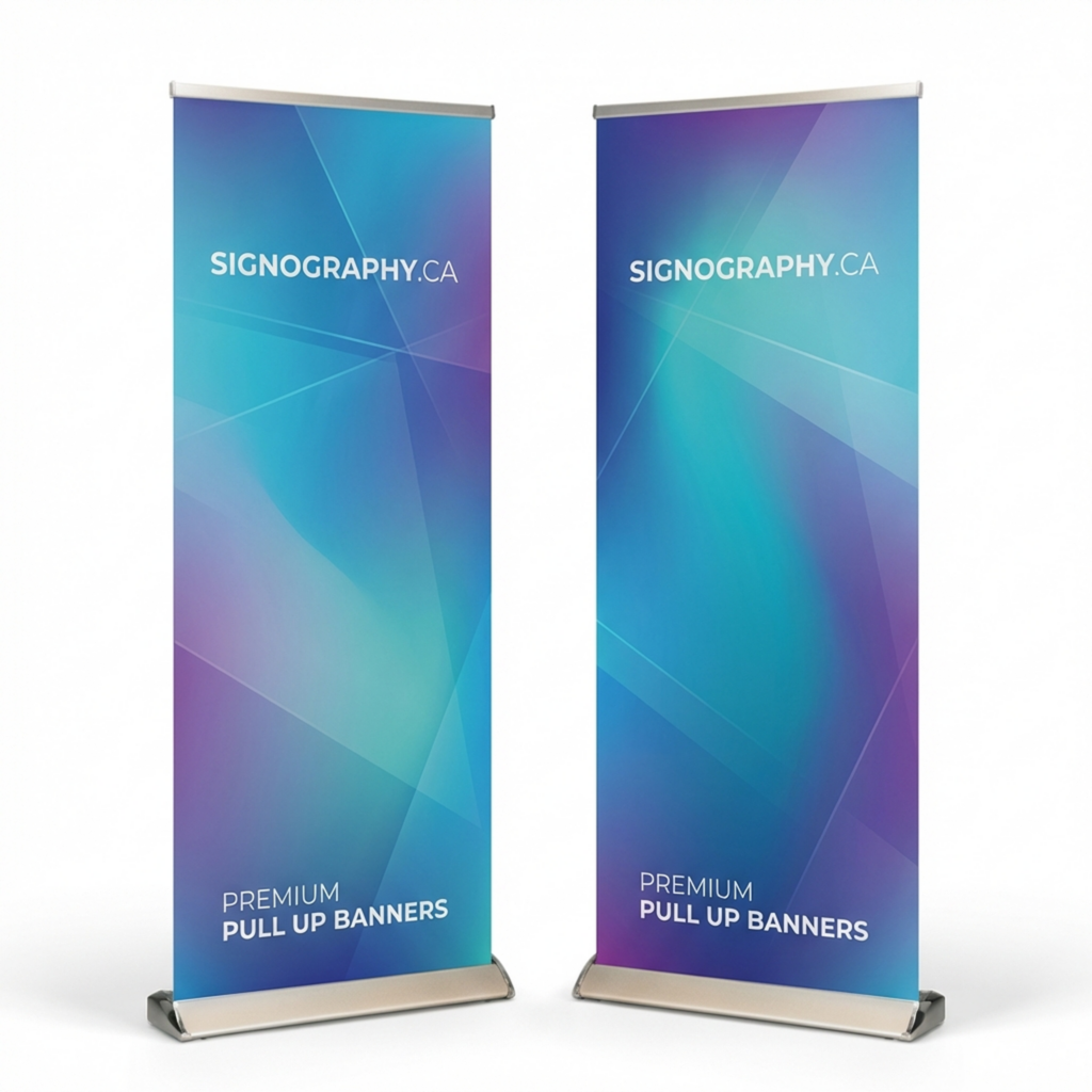 Retractable Banners – Premium