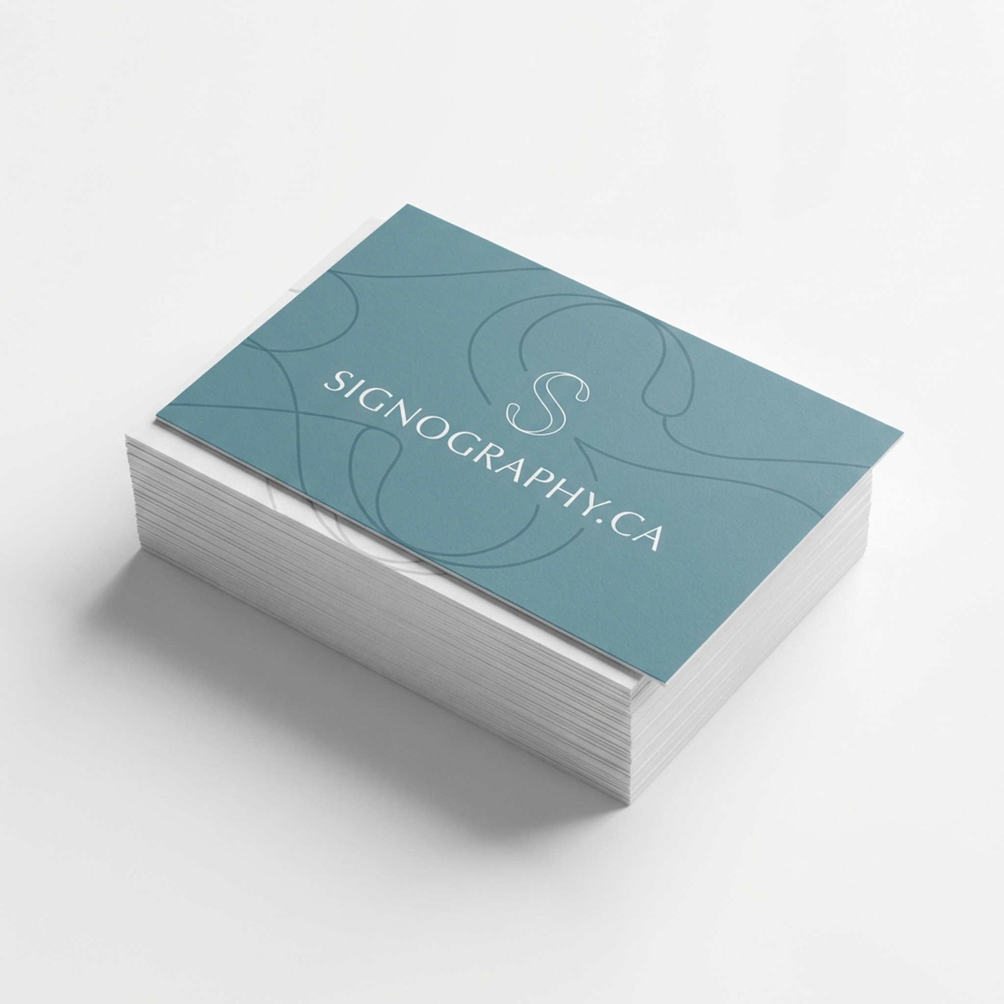 Soft Touch Business Cards Suede Finish