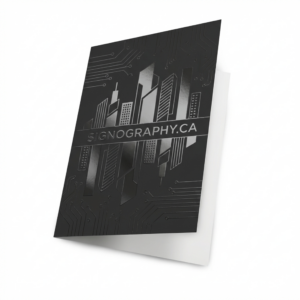 Spot UV Greeting Cards Stack
