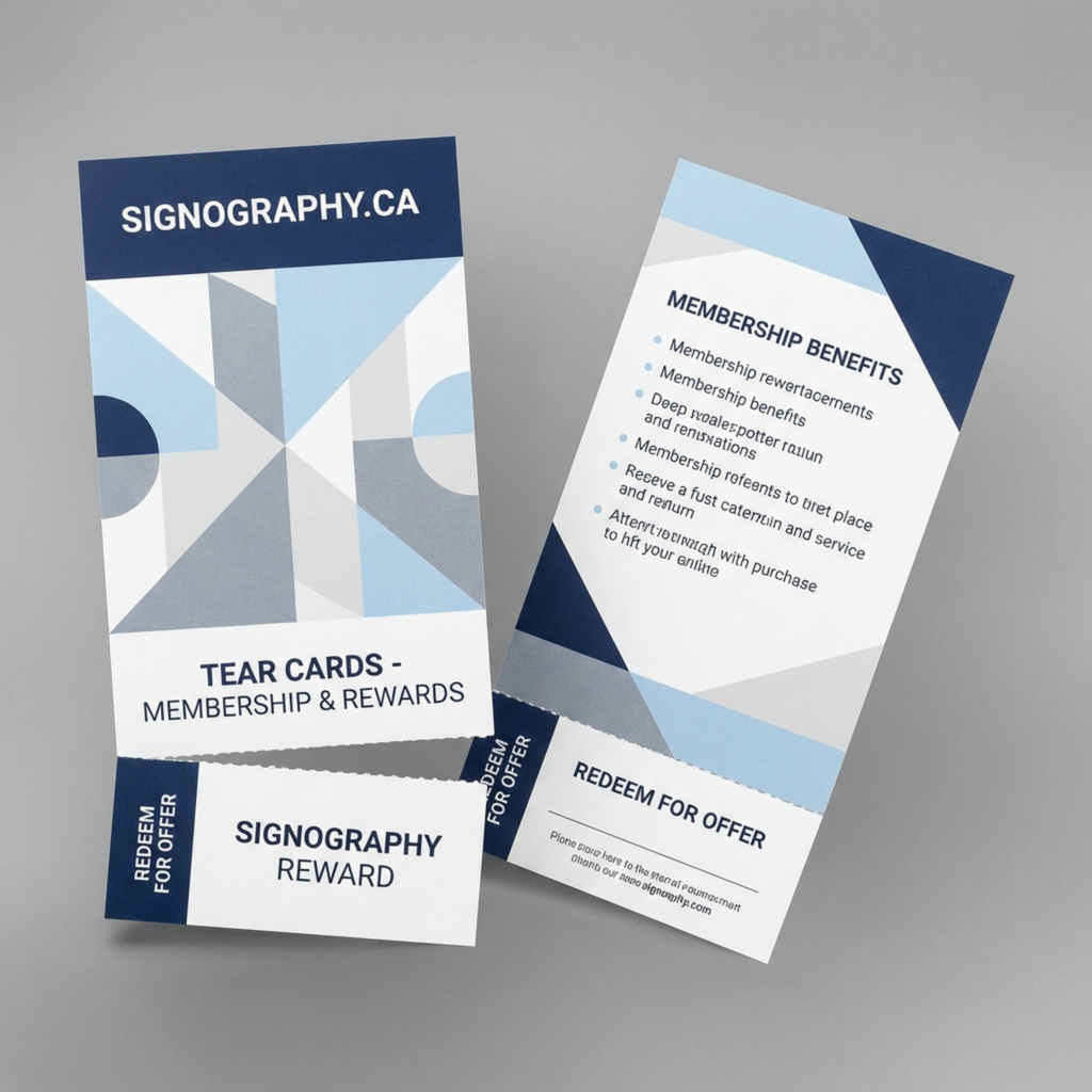 Tear Cards – Matte