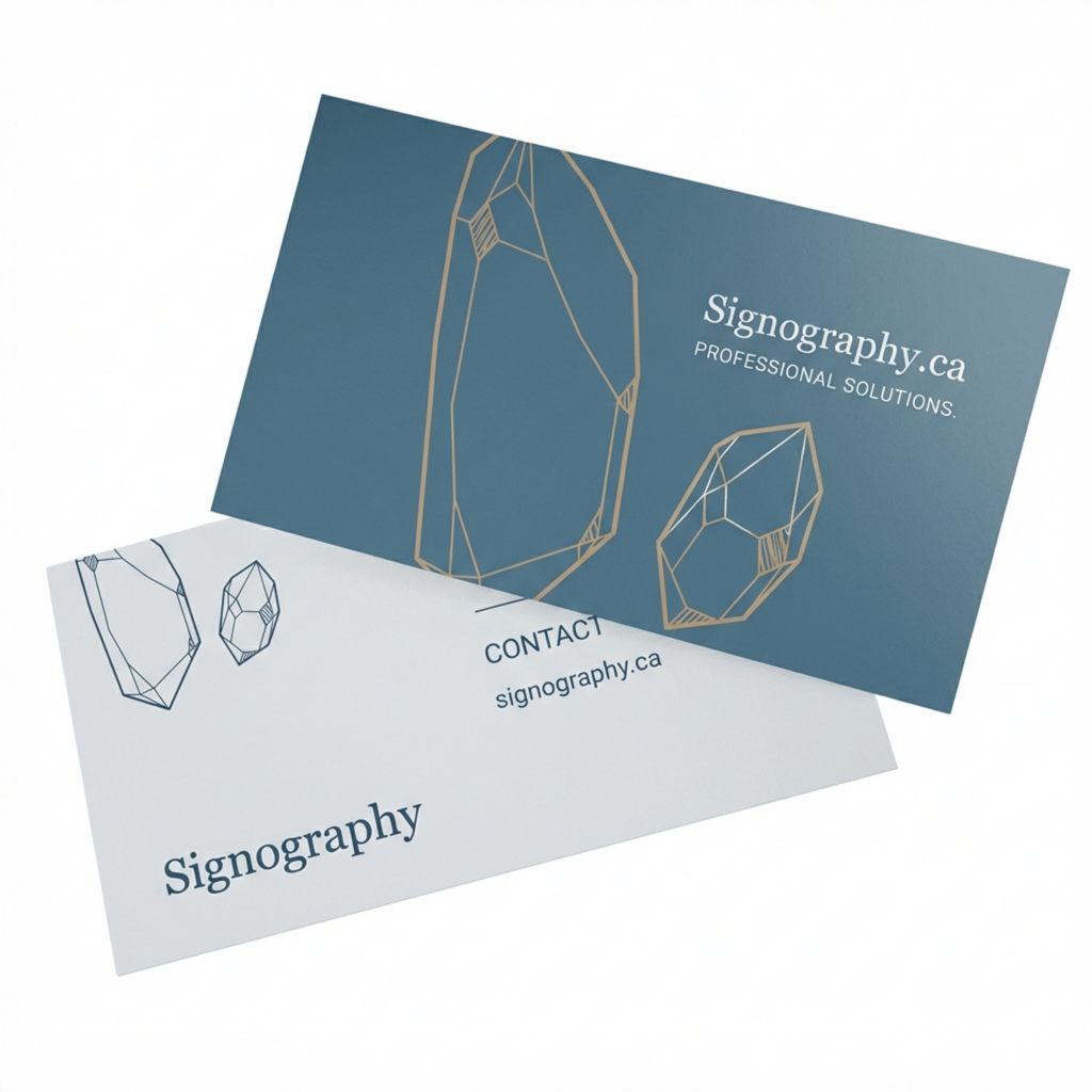 Writable Business Cards – 18PT 1 Side